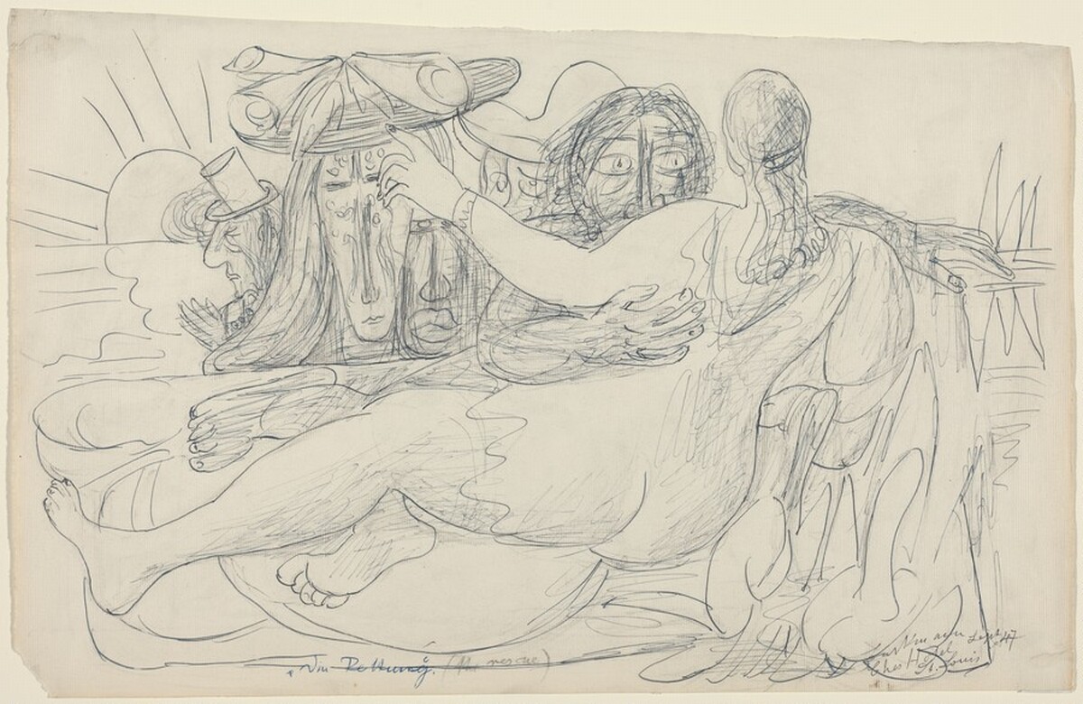 The Rescue by Max Beckmann