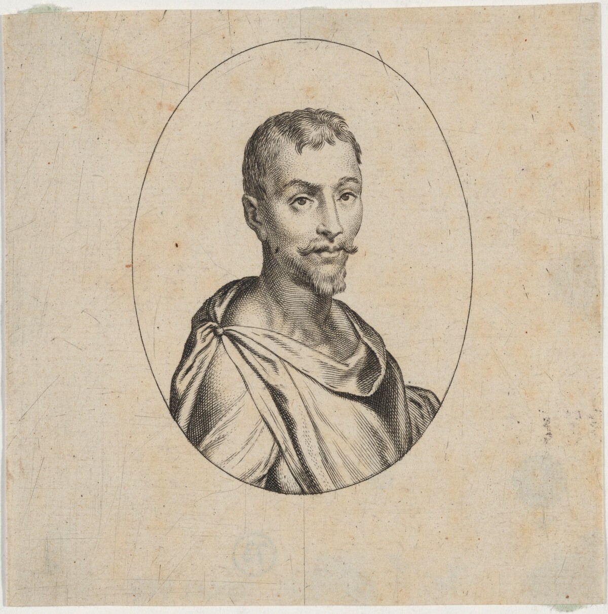 Portrait of a Man in Toga by Unknown Artist