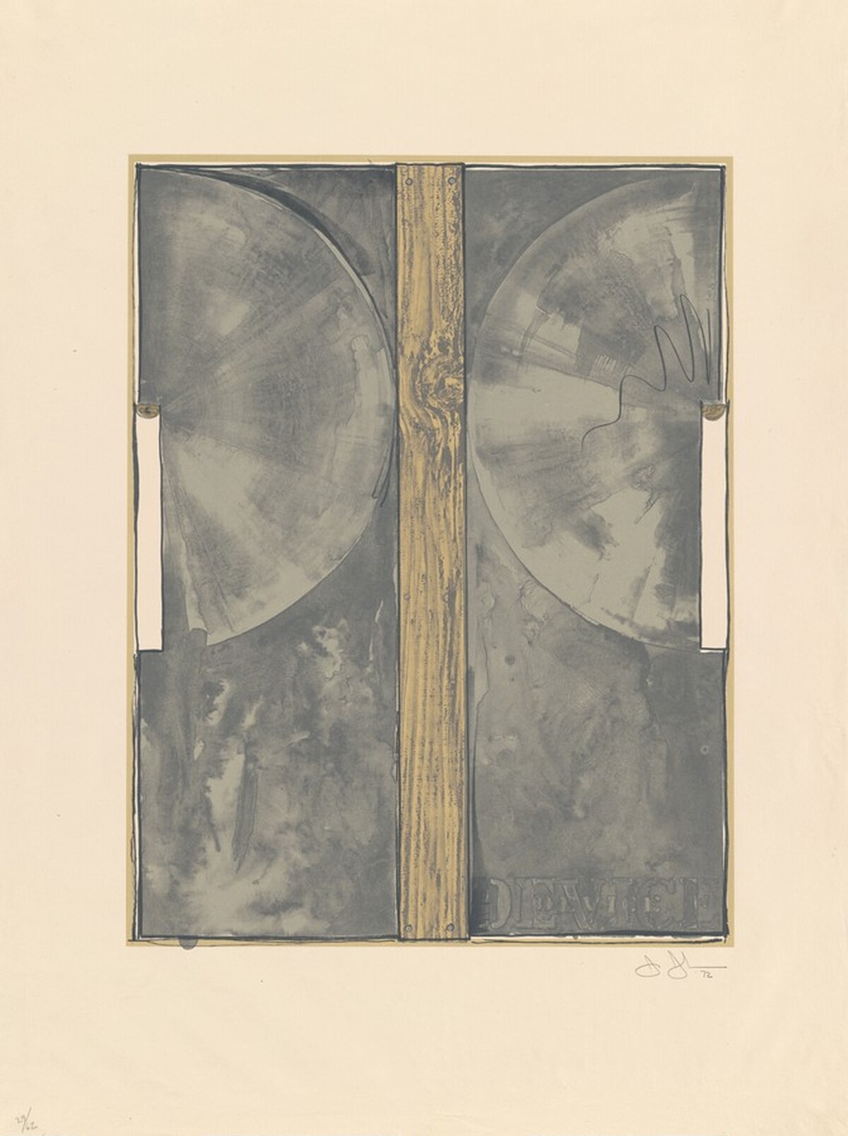 Device by Jasper Johns
