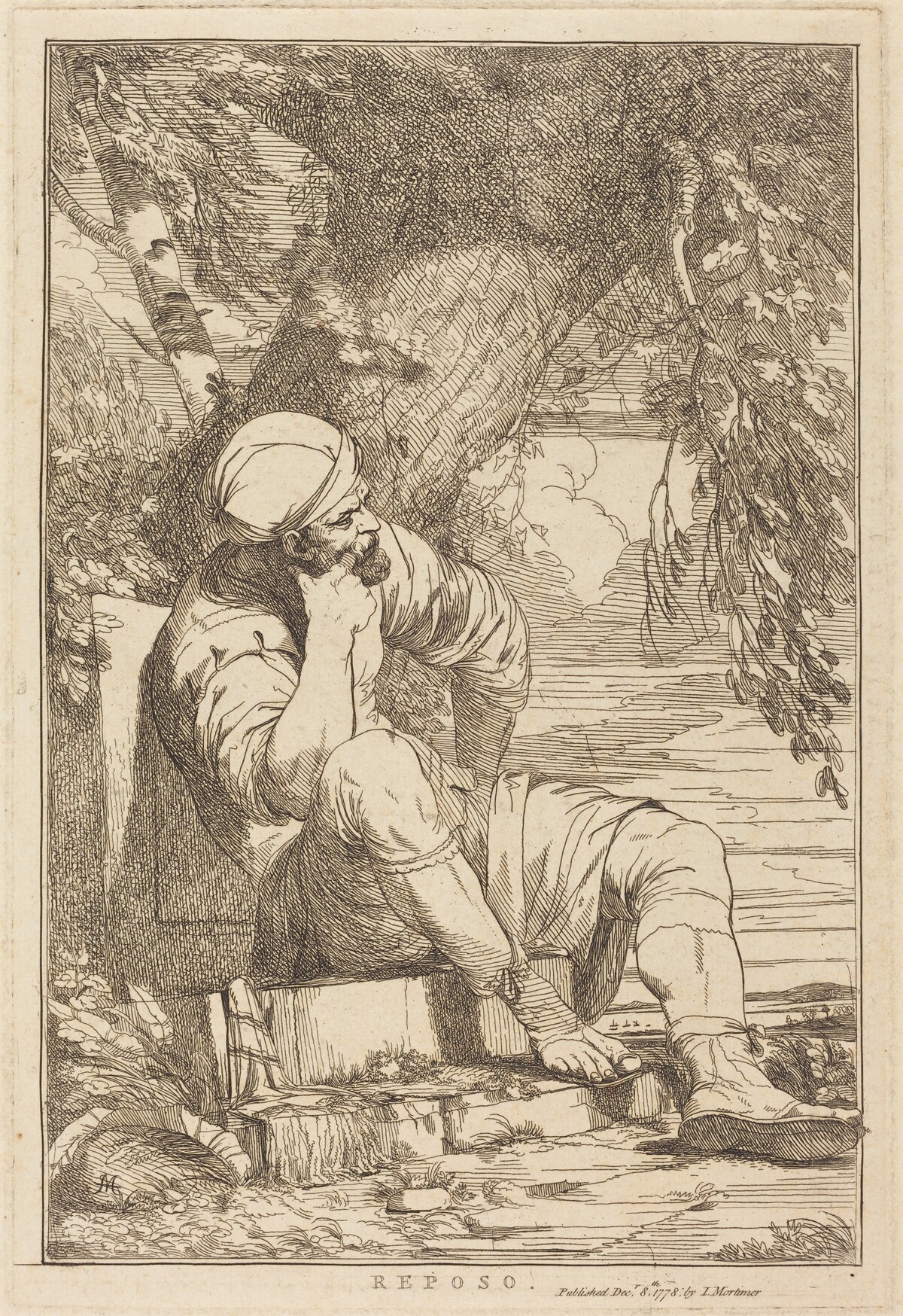 Reposo by John Hamilton Mortimer