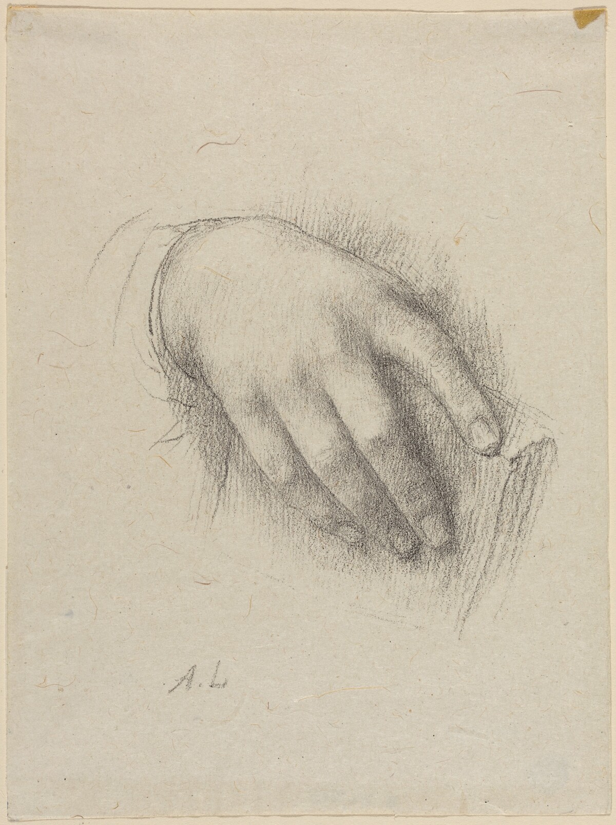 The Hand of the Artist's Daughter by Alphonse Legros