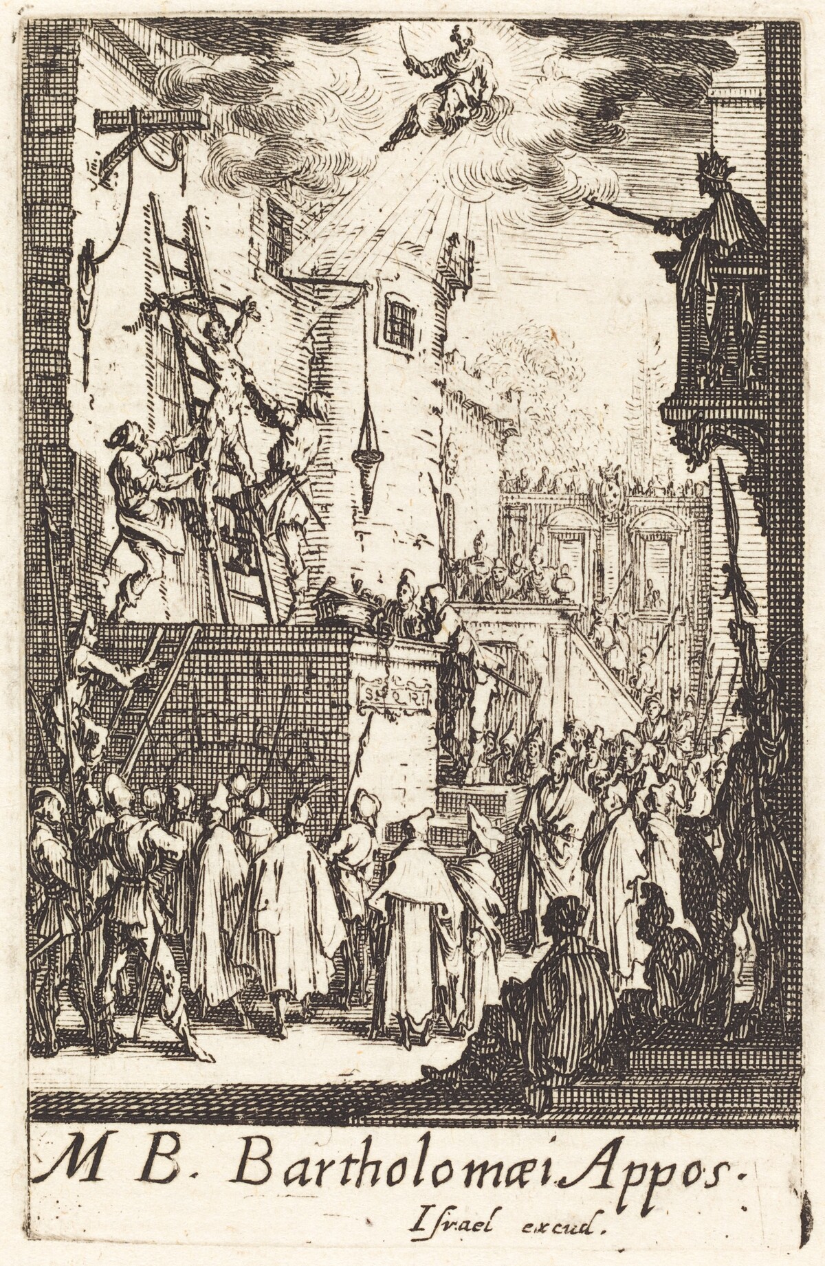 The Martyrdom of Saint Bartholomew by Jacques Callot