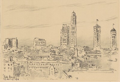 New York Sky Line, Light Buildings