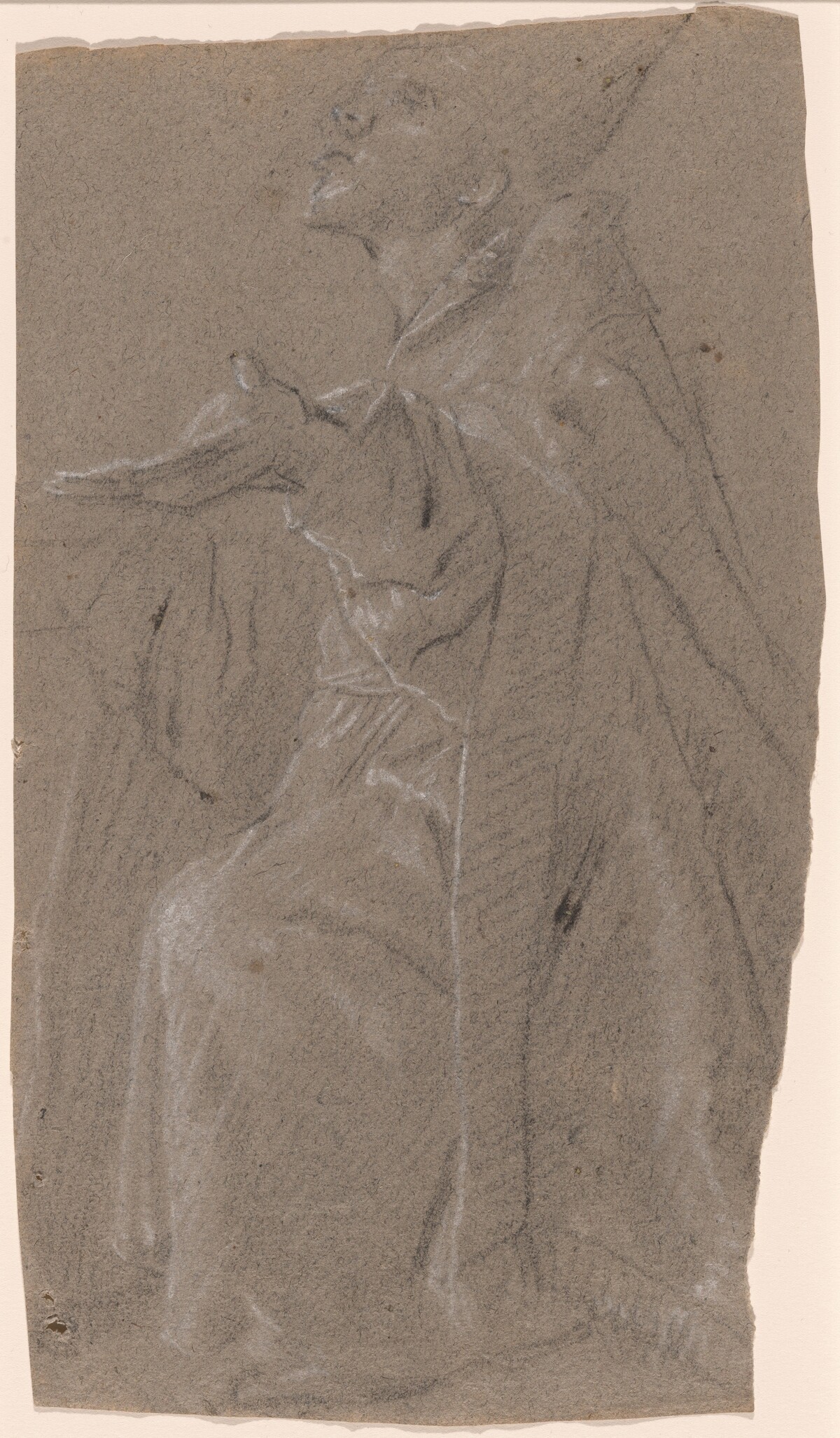 Bishop Saint in Supplication by Pietro Bernardi
