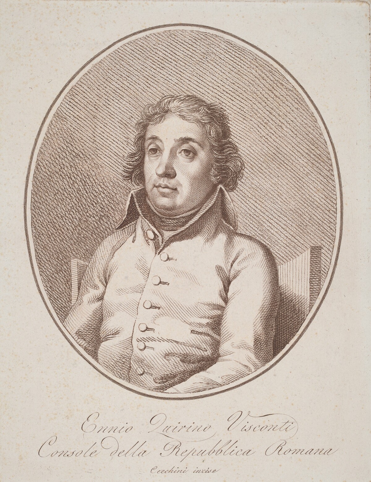 Ennio Quirino Visconti by Francesco Cecchini