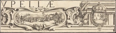 The Siege of La Rochelle [plate 3 of 16;  set comprises 1952.8.97-112]