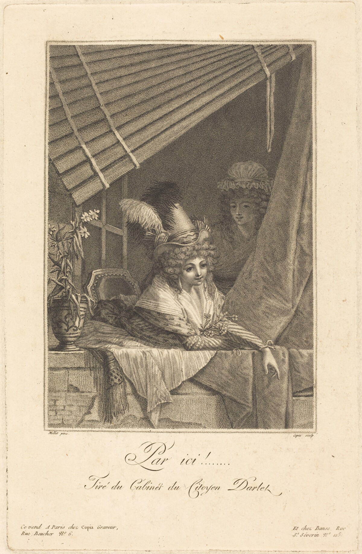 Par ici by Jacques-Louis Copia after Jean-Baptiste Mallet