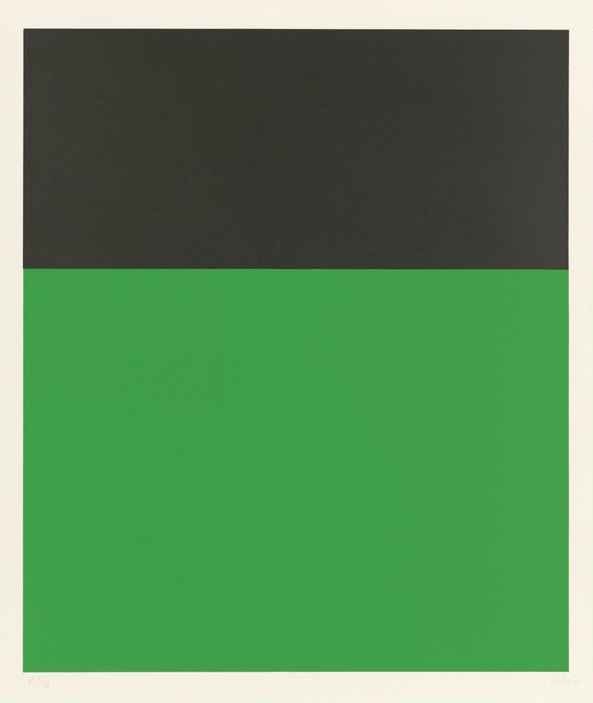 Black Green II by Ellsworth Kelly