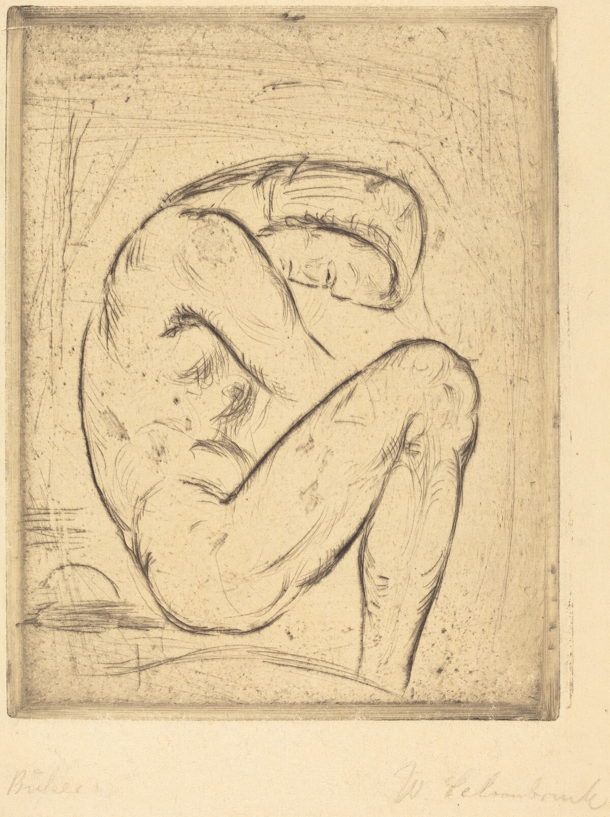 Büsser by Wilhelm Lehmbruck