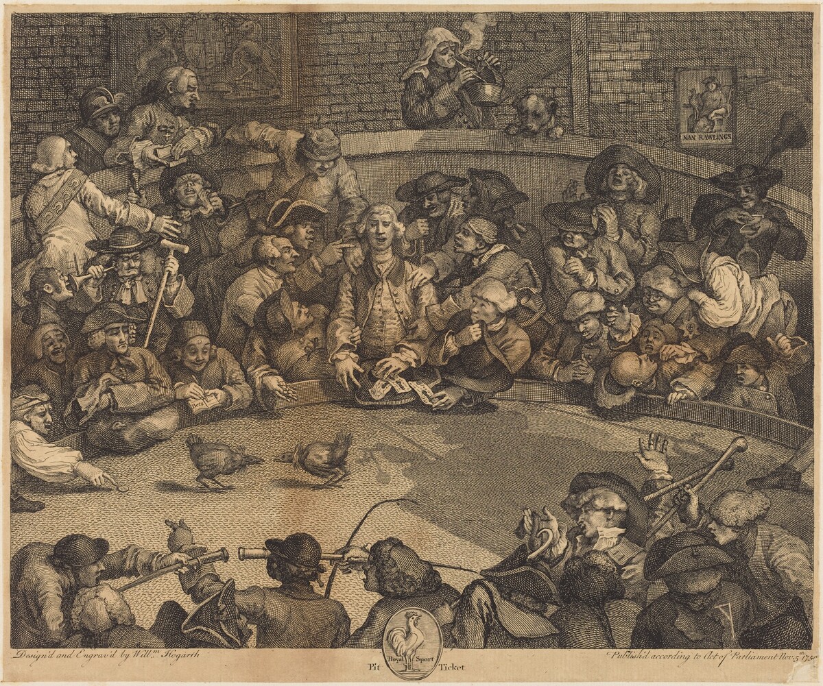 The Cockpit by William Hogarth