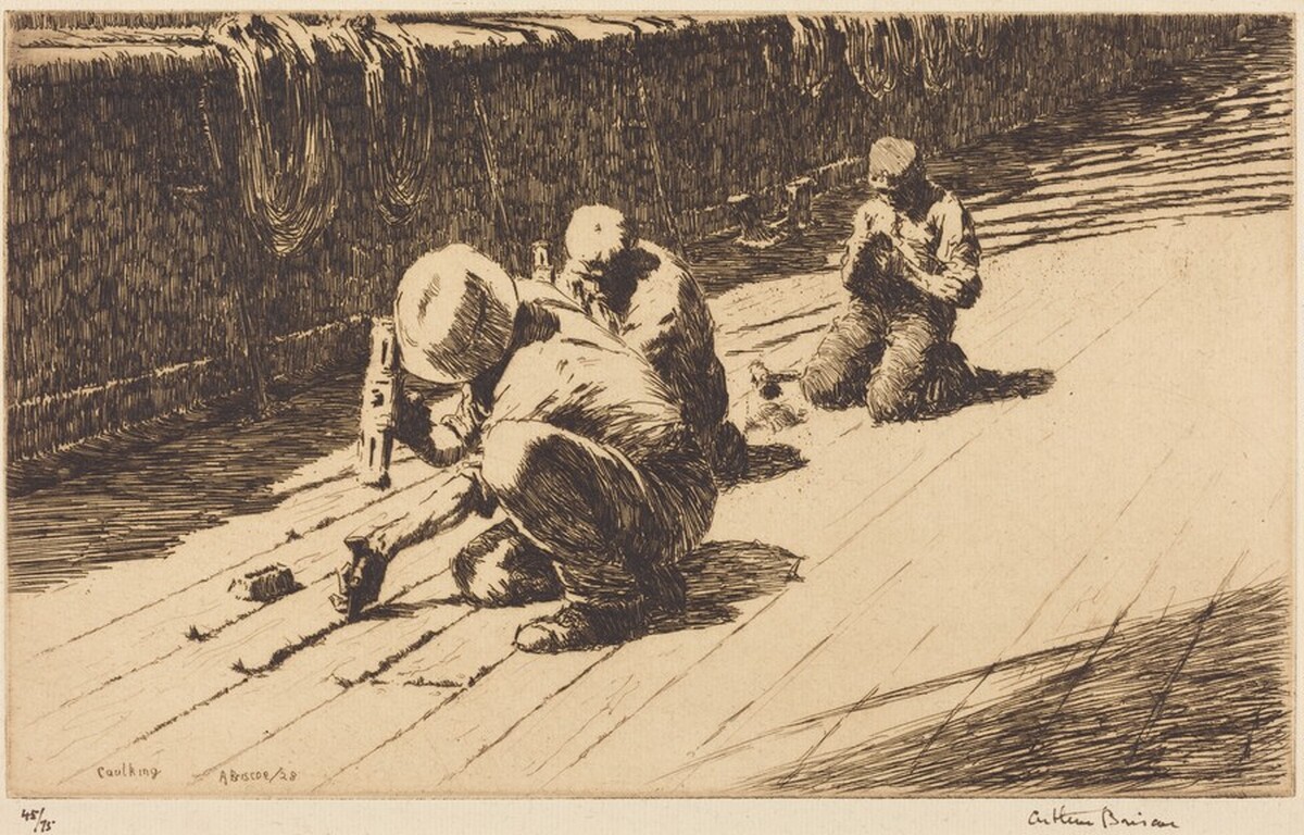 Caulking by Arthur Briscoe