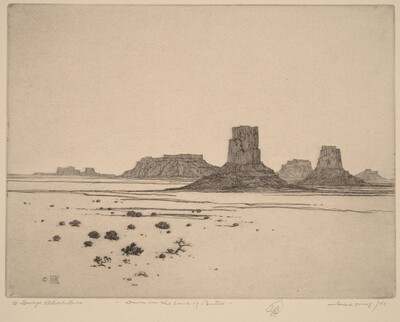 Dawn in the Land of the Buttes