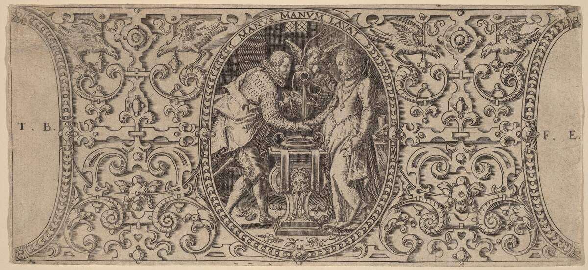 Ornament by Theodor de Bry