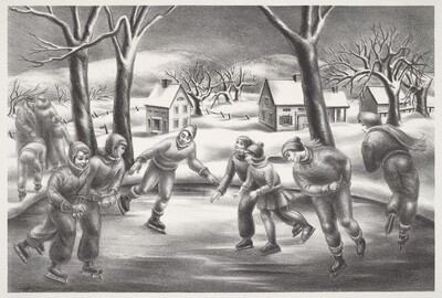 Skating on the Pond