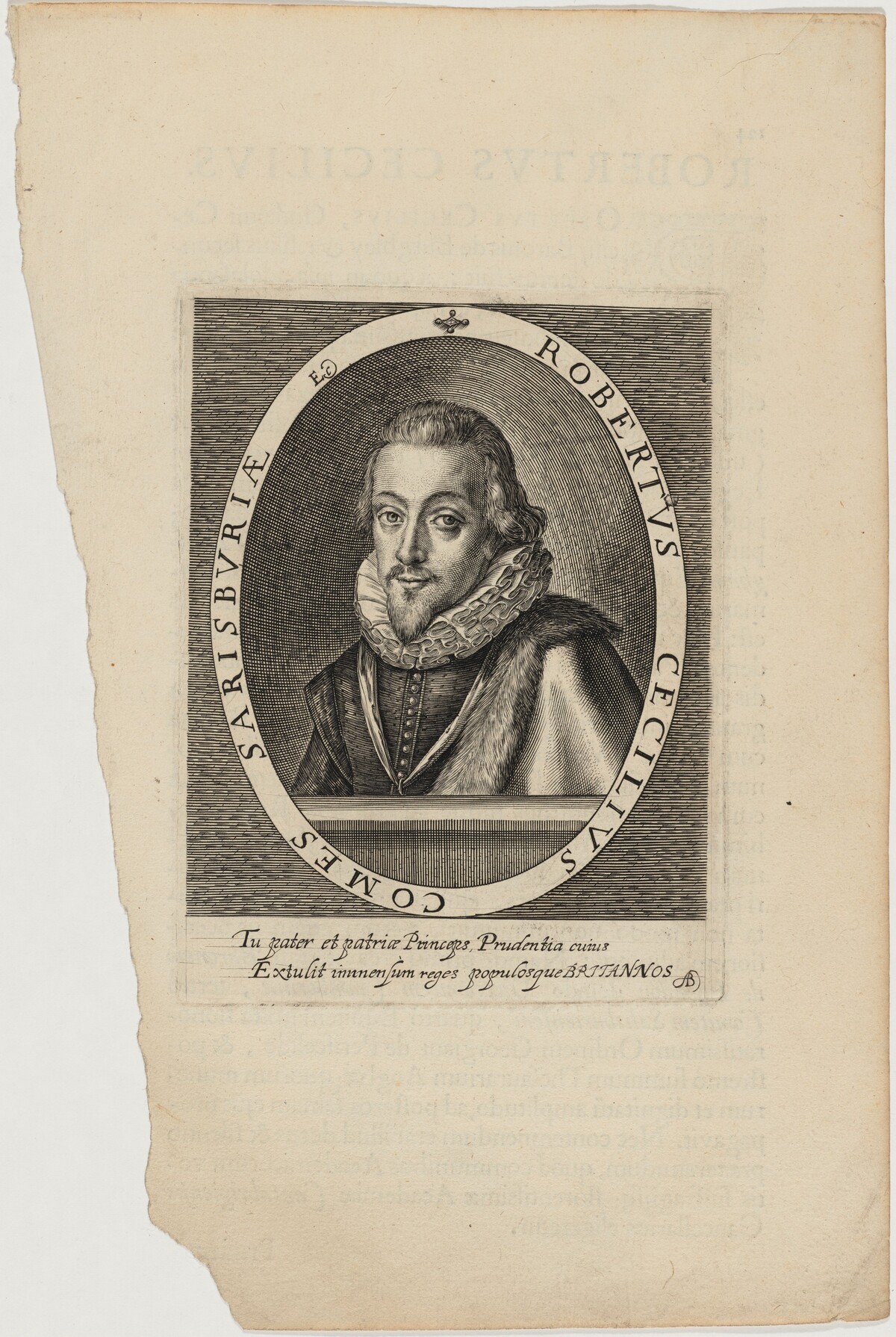 Robert Cecil, First Earl of Salisbury by Willem de Passe and Magdalena de Passe