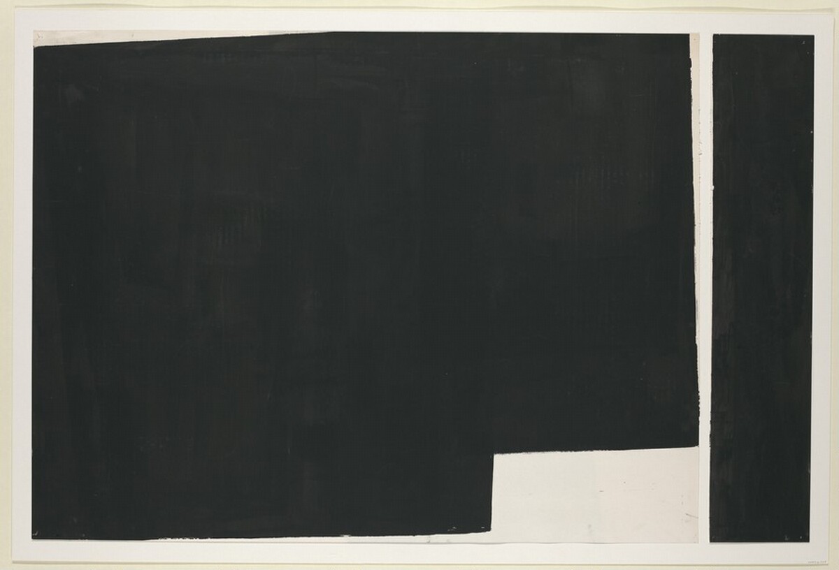 Two Part Drawing for Herb & Dorothy by Richard Nonas