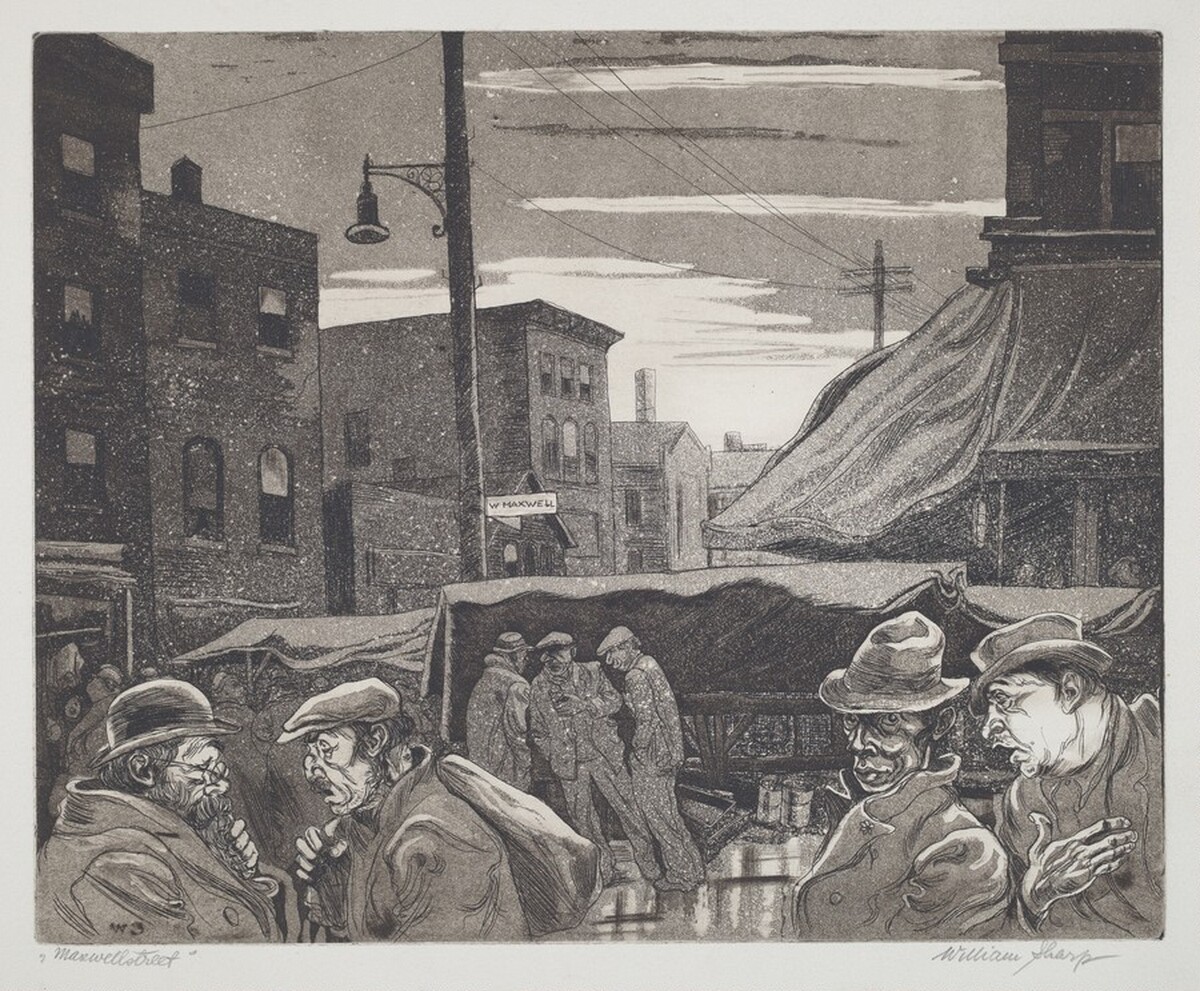 Maxwellstreet (Chicago) by William Sharp