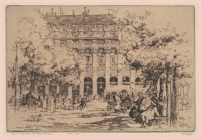Dans le Jardin du Palais Royal