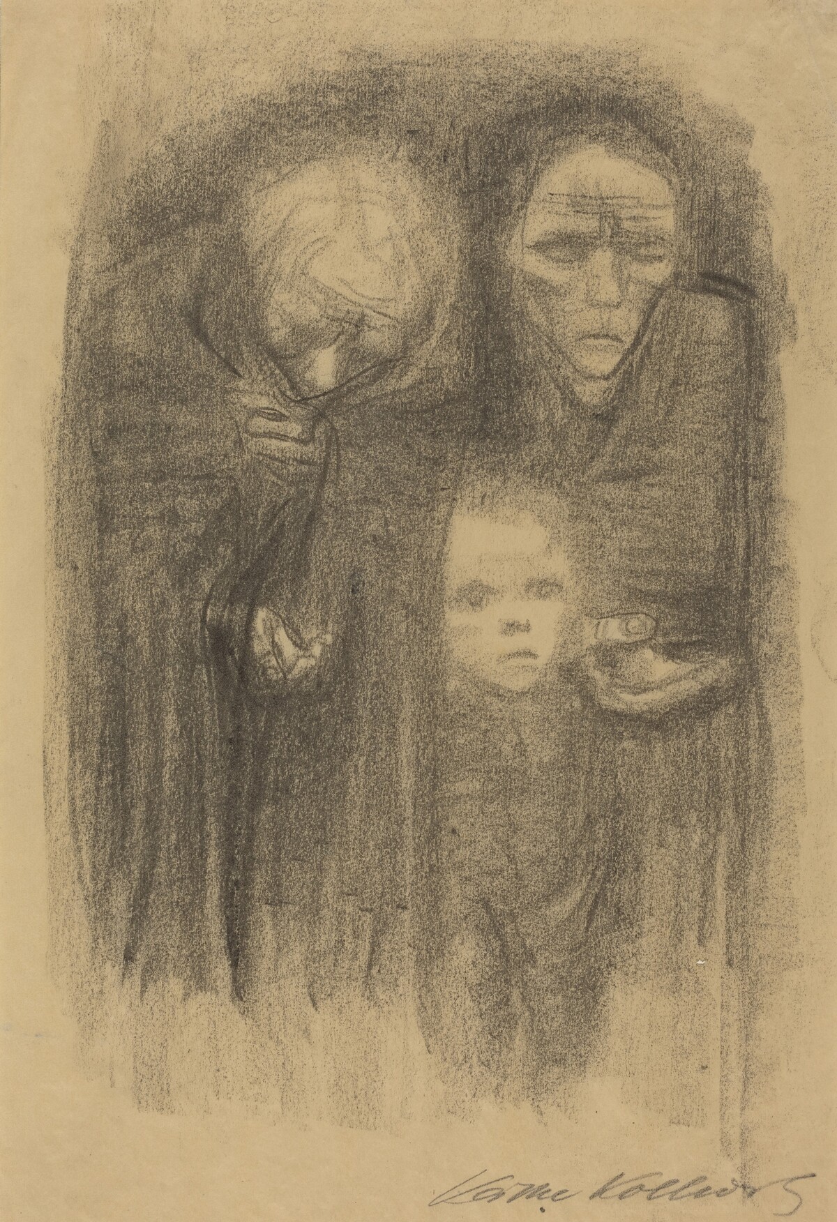 Beggars by Käthe Kollwitz