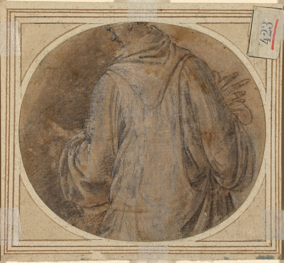 A Monk [verso] by Fra Bartolommeo