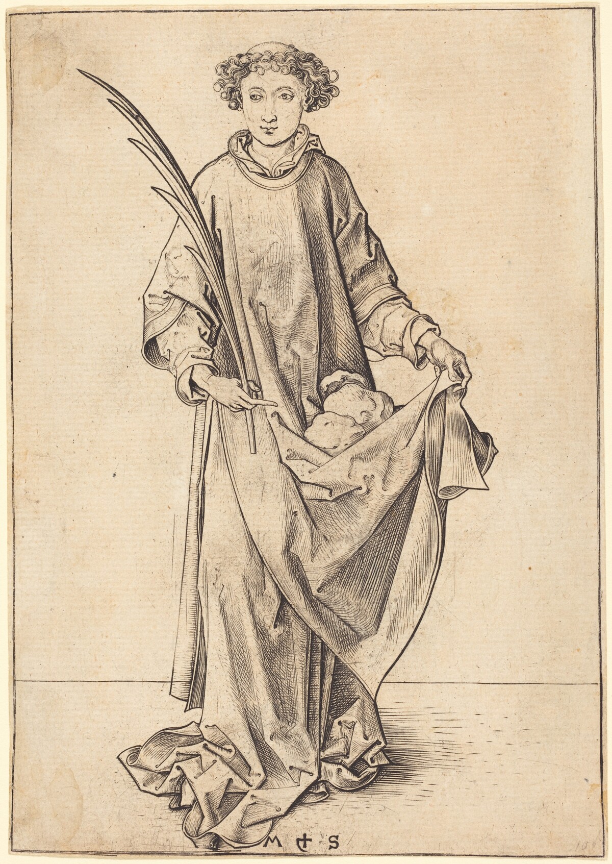 Saint Stephen by Martin Schongauer