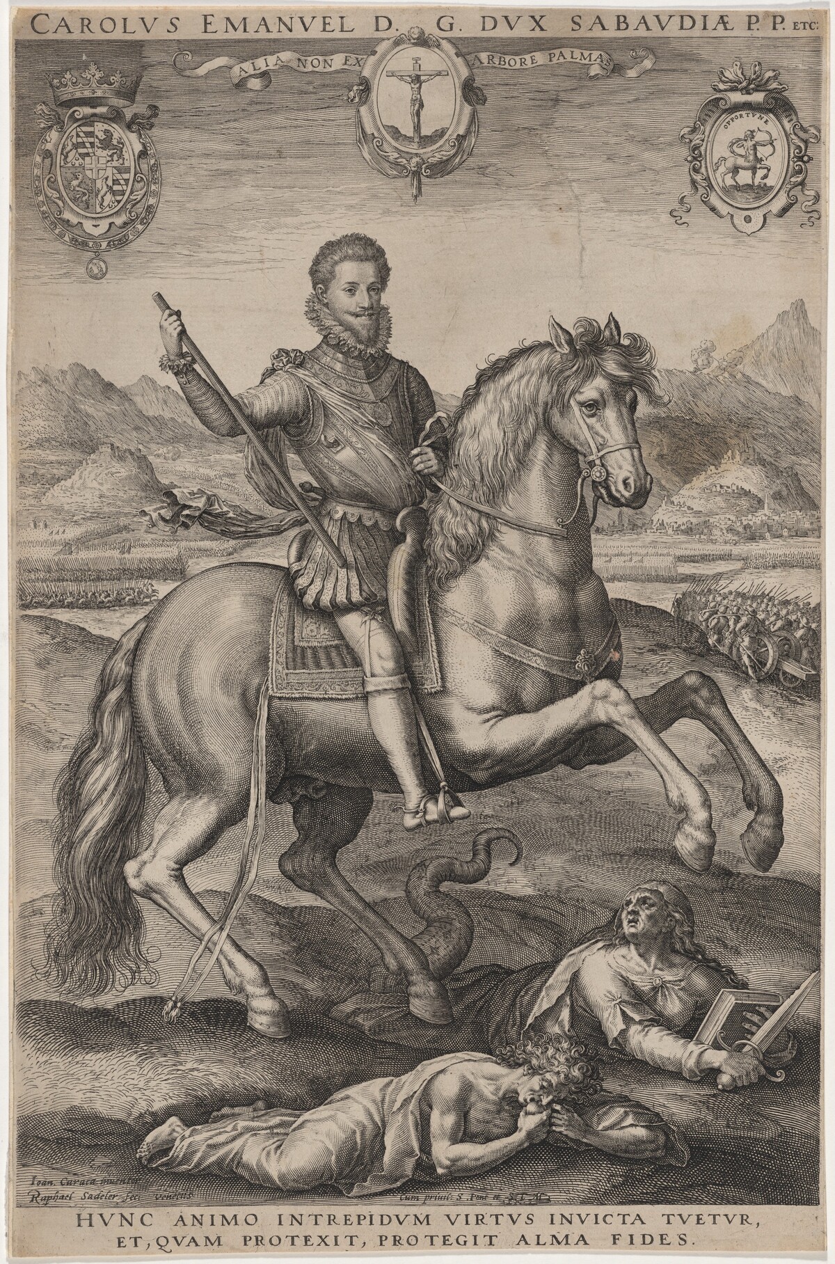 Charles Emmanuel, Prince of Piedmont by Aegidius Sadeler II