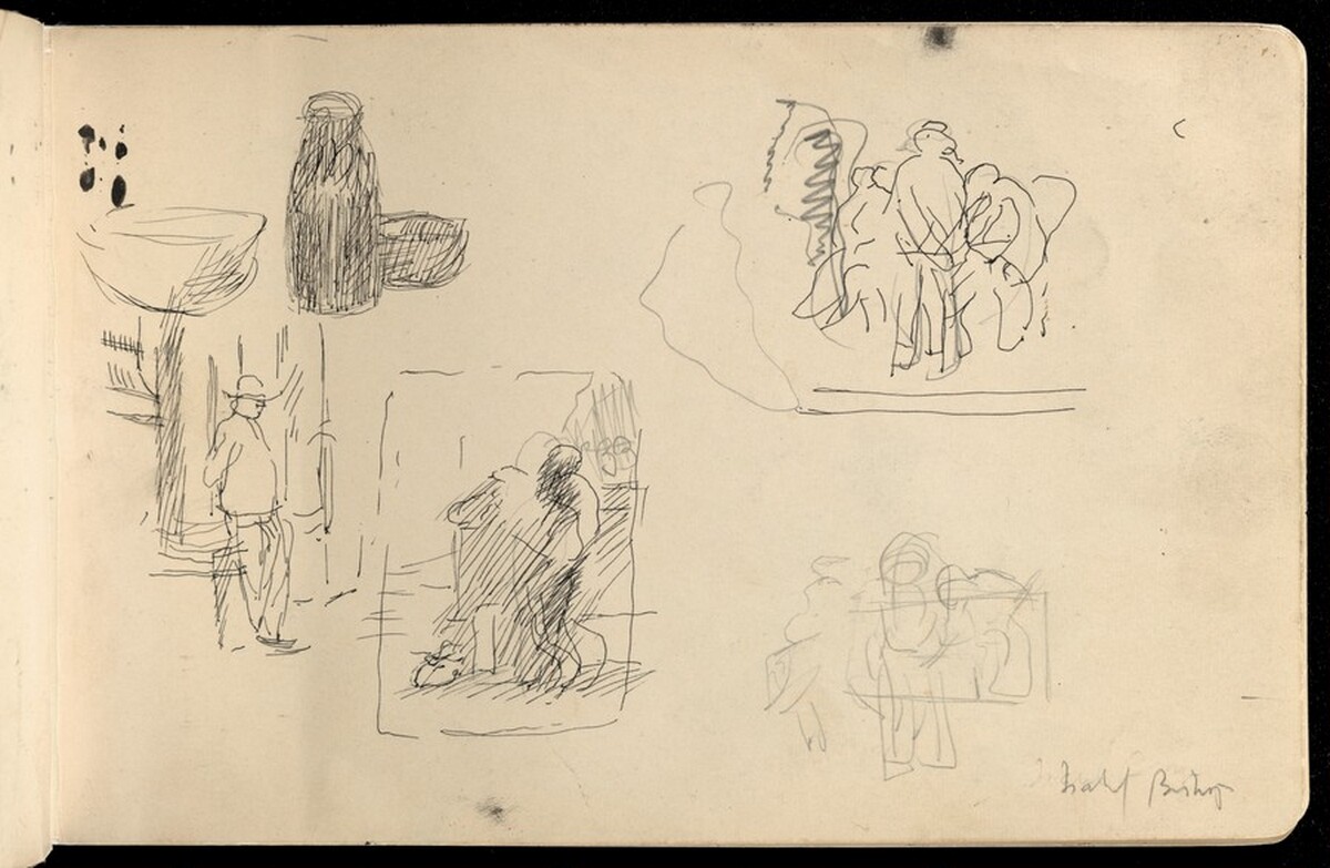 Isabel Bishop Early Sketchbook by Isabel Bishop