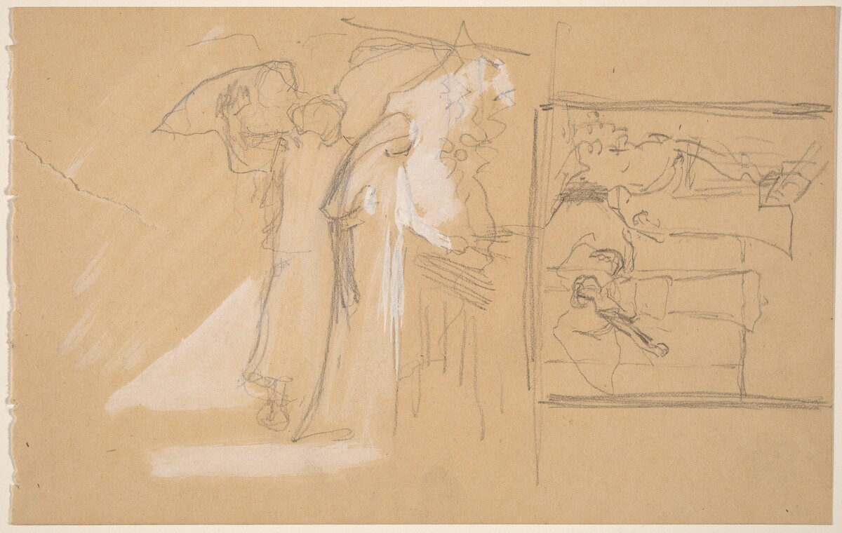 Studies for a Panel by Charles Sprague Pearce