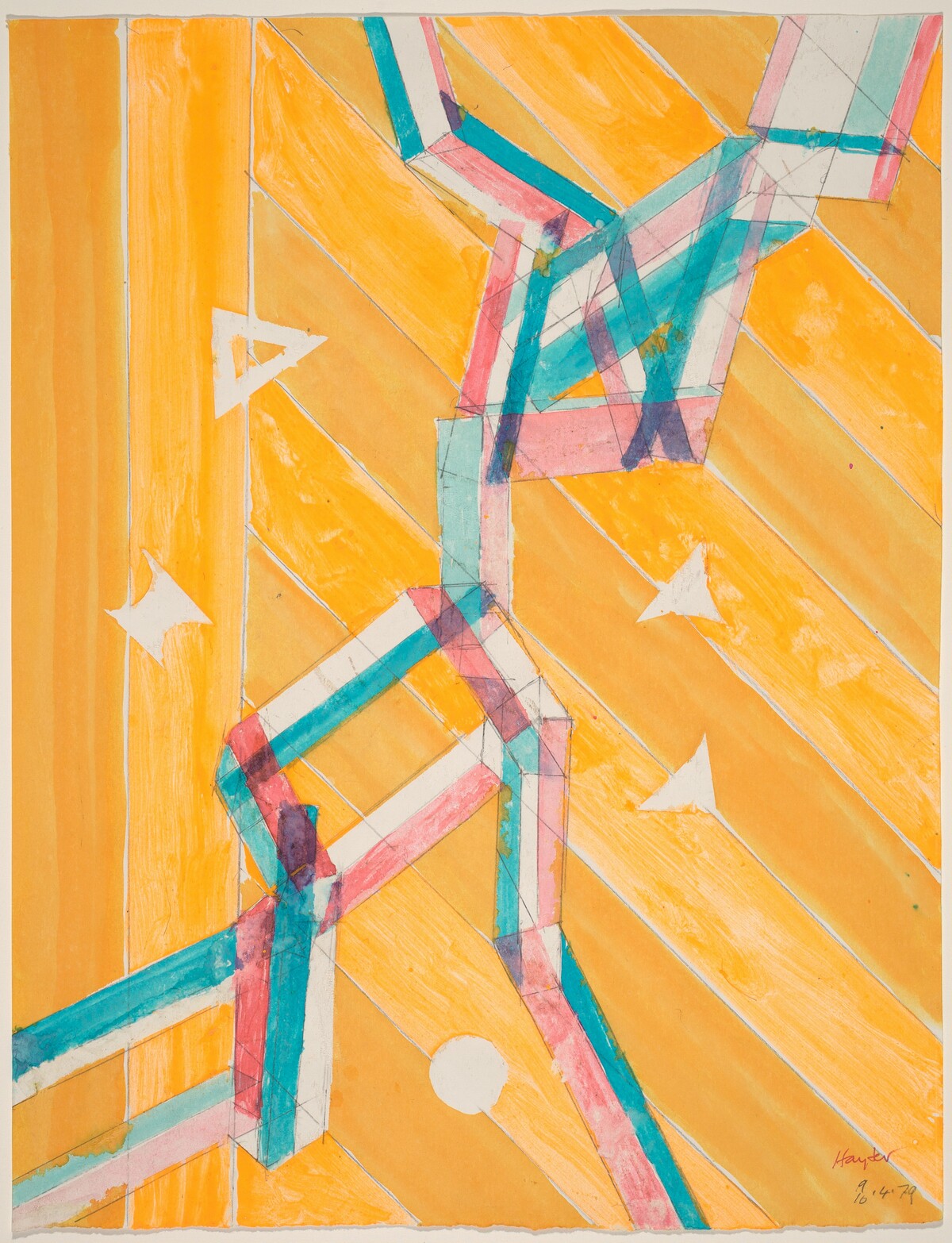 Construction IV by Stanley William Hayter