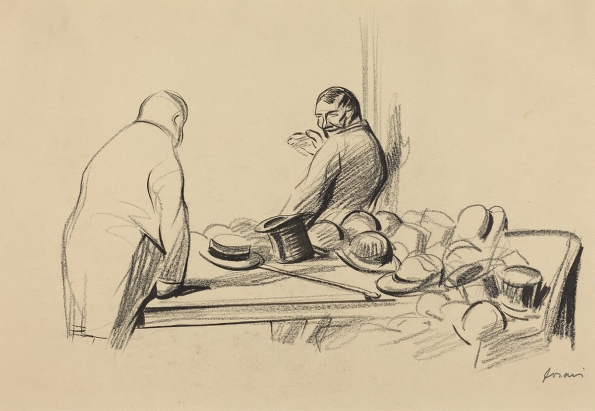 The People Deliberate by Jean-Louis Forain