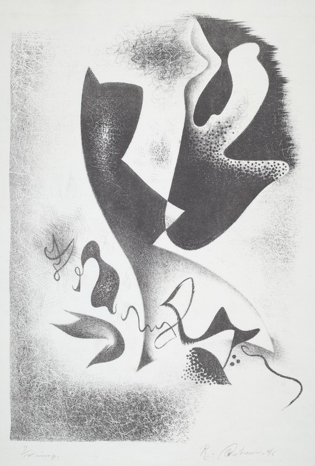 Untitled (Abstraction) by Robert C. Osborn