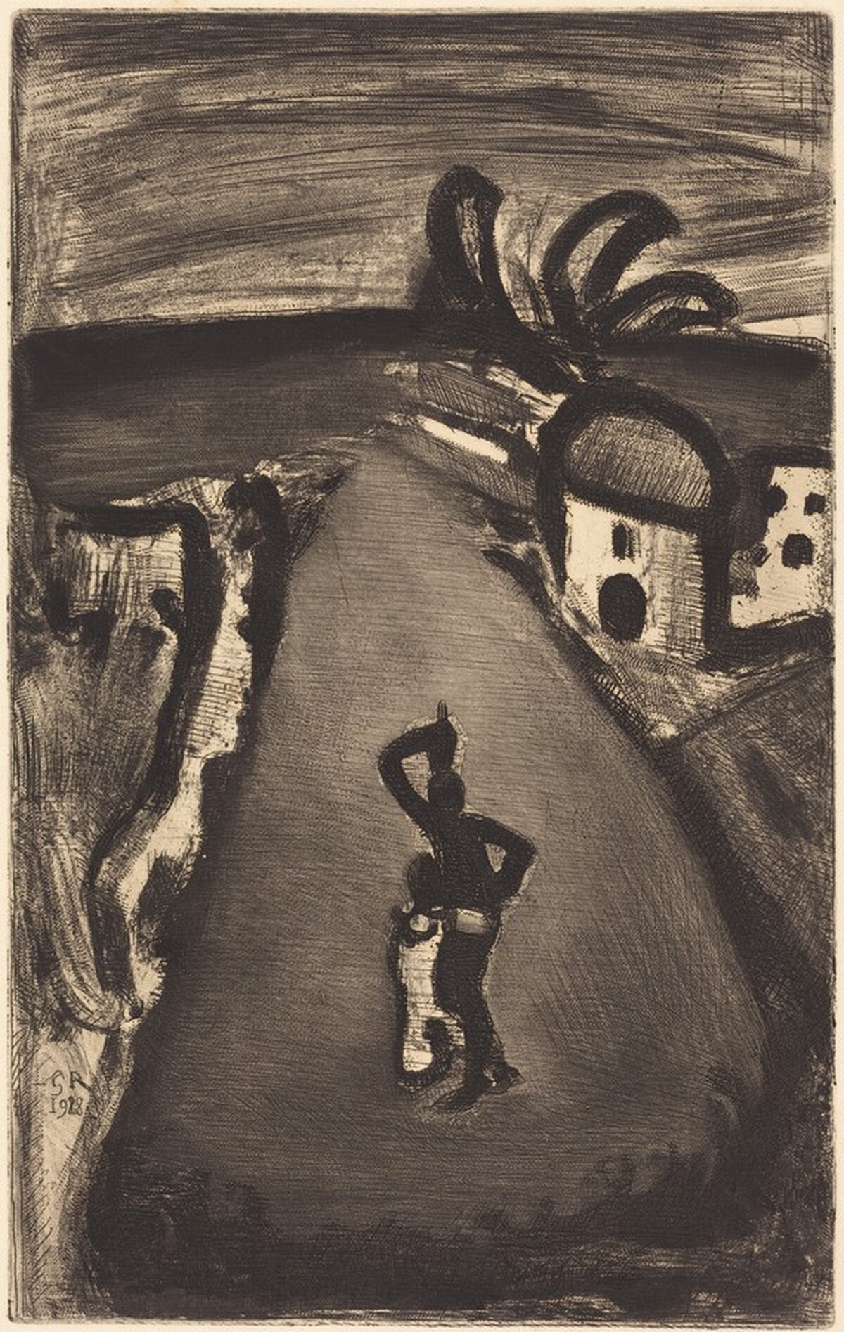 Tropical Landscape by Georges Rouault
