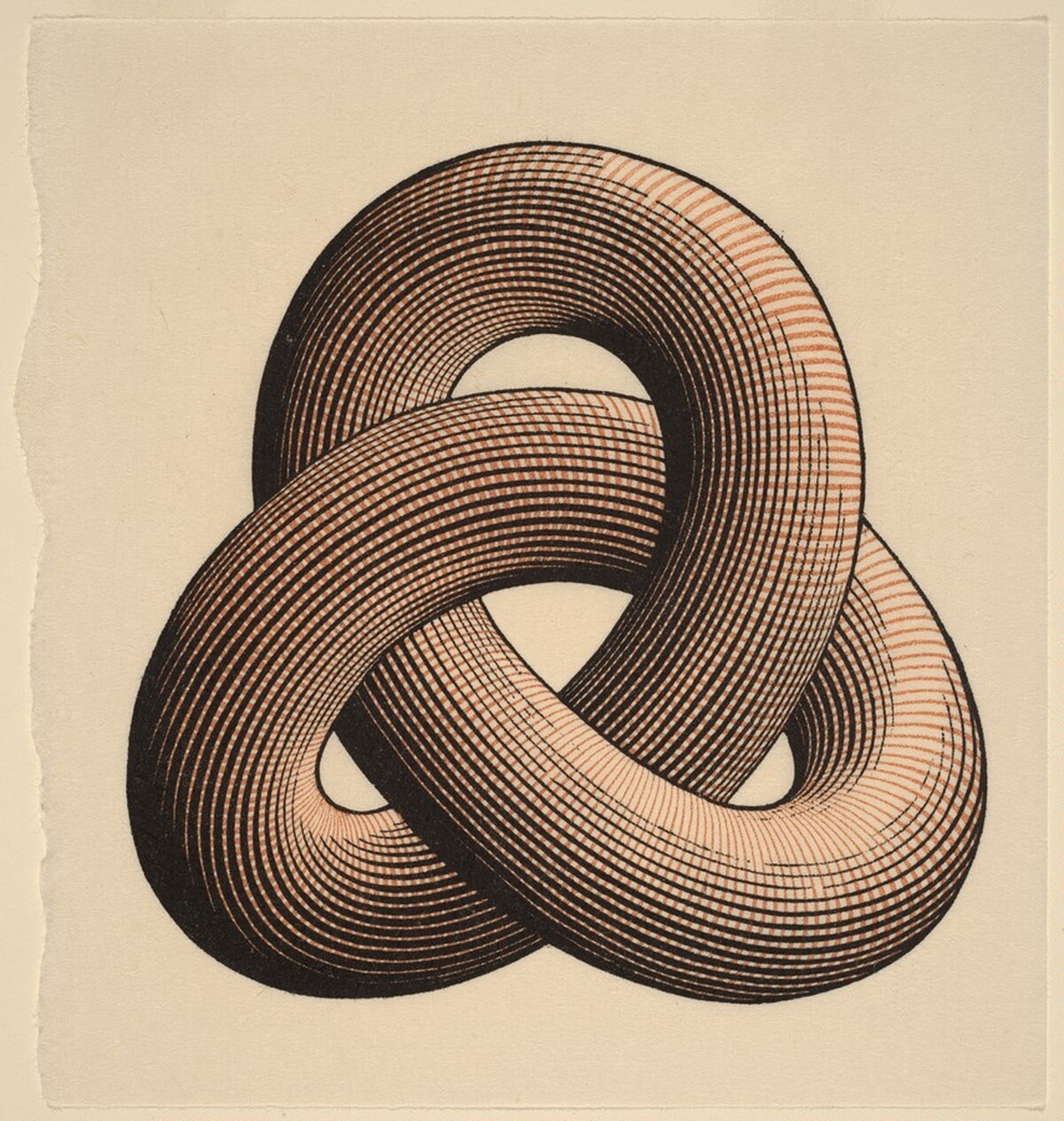 Knots by M.C. Escher