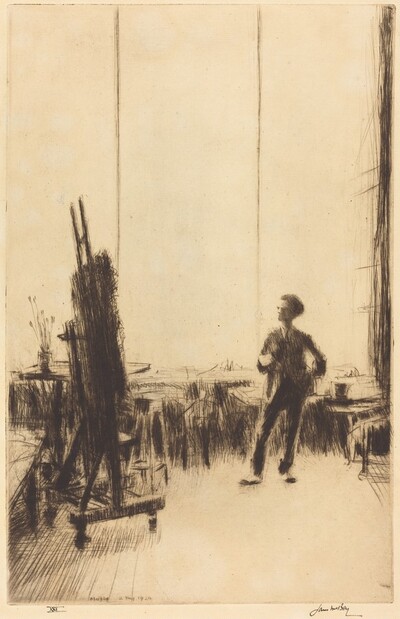 The Critic (Portrait of Duncan MacDonald)