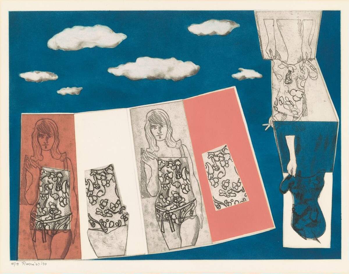For the Pleasures of Fashion (Summer Unit) by Larry Rivers