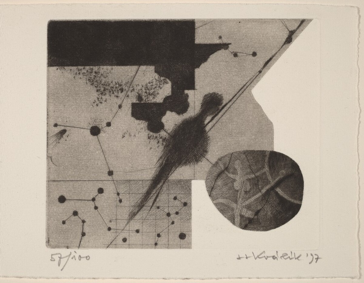 New Year's Print, '98 by Jaroslav Králík