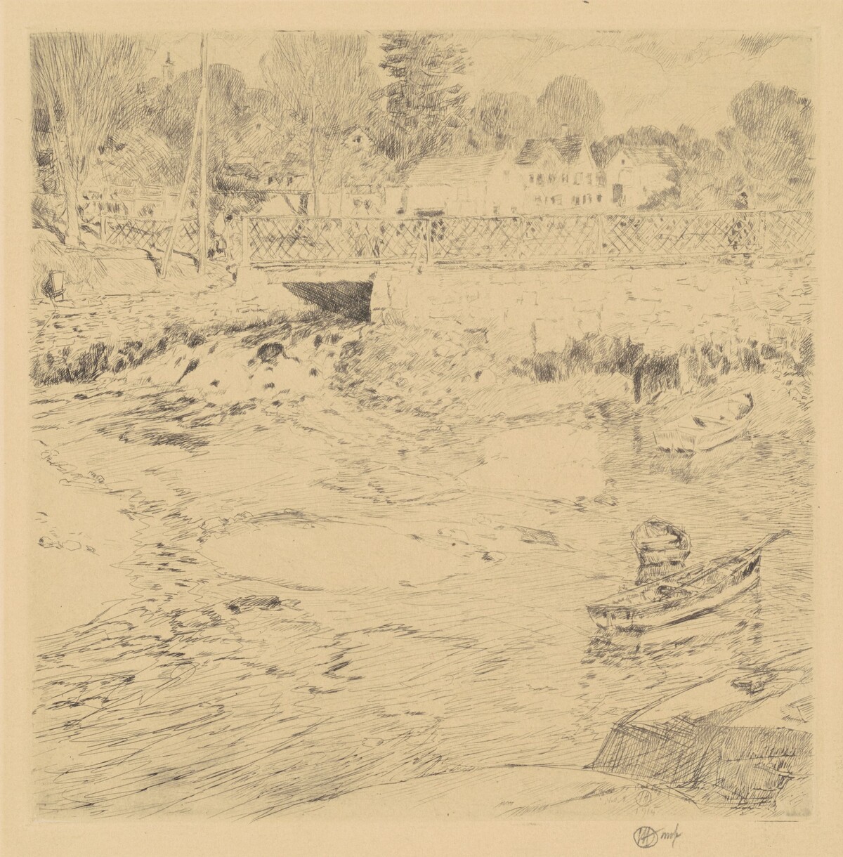 Old Lace by Childe Hassam