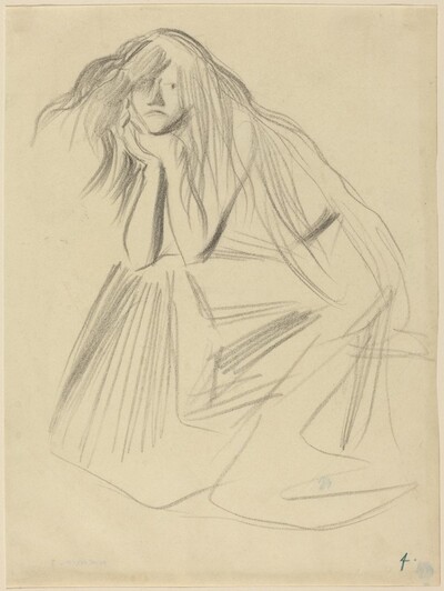 Seated Woman, Chin on Hands