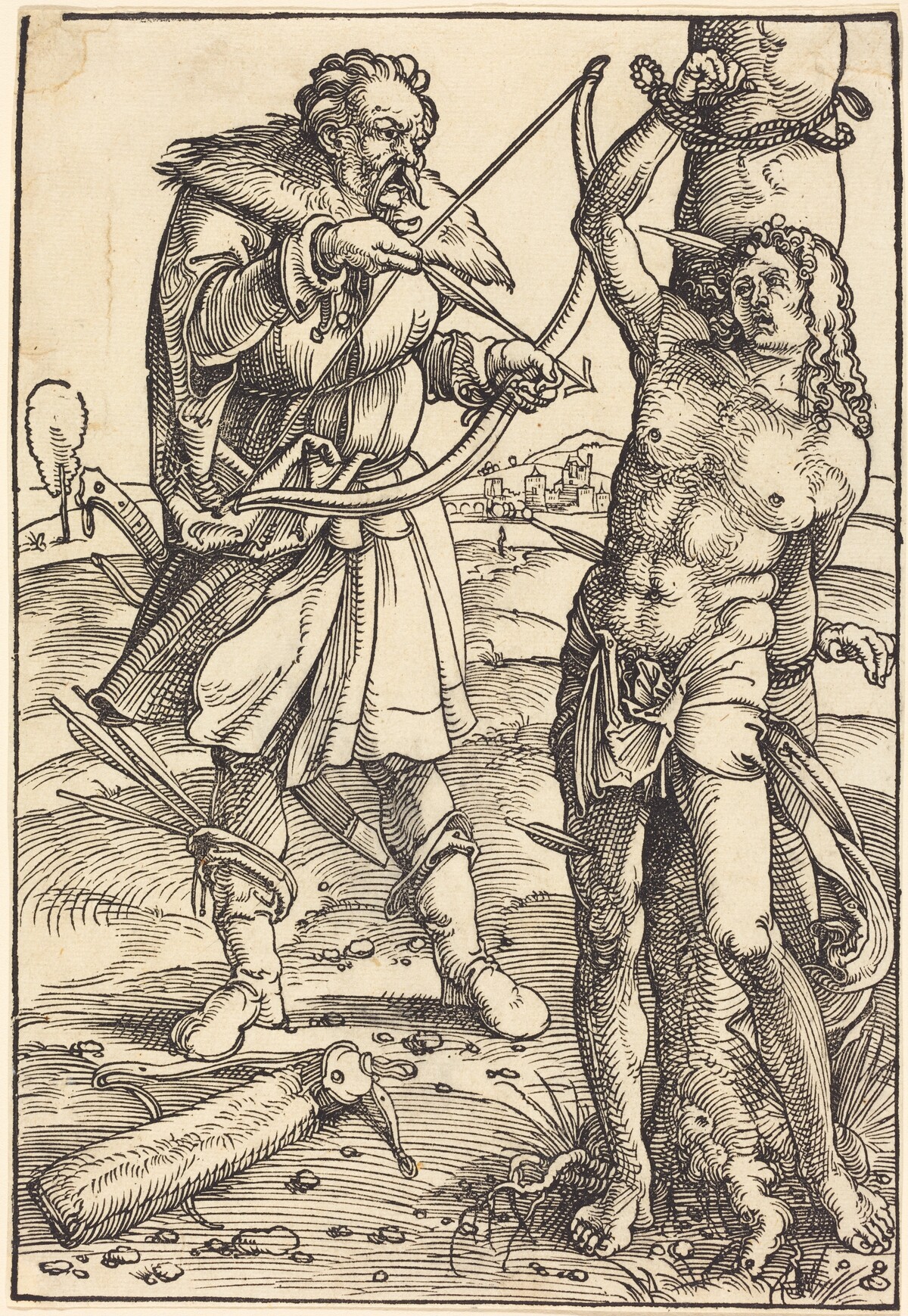 The Martyrdom of Saint Sebastian by Hans Baldung Grien
