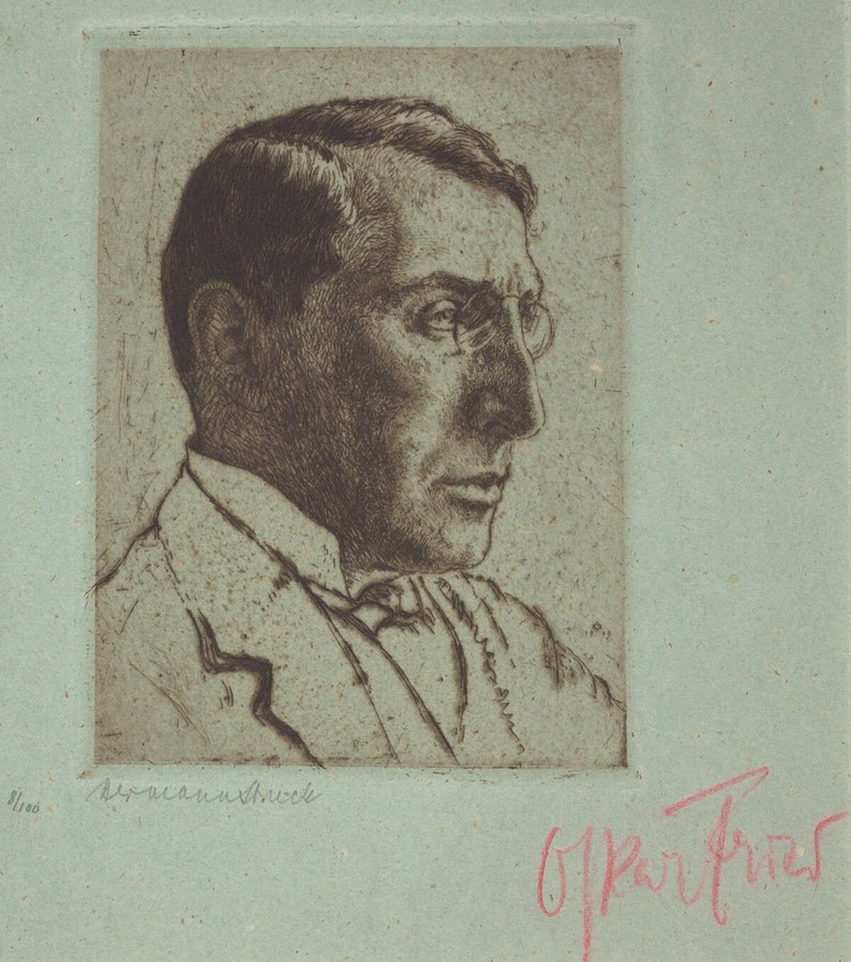 Oskar Fried by Hermann Struck