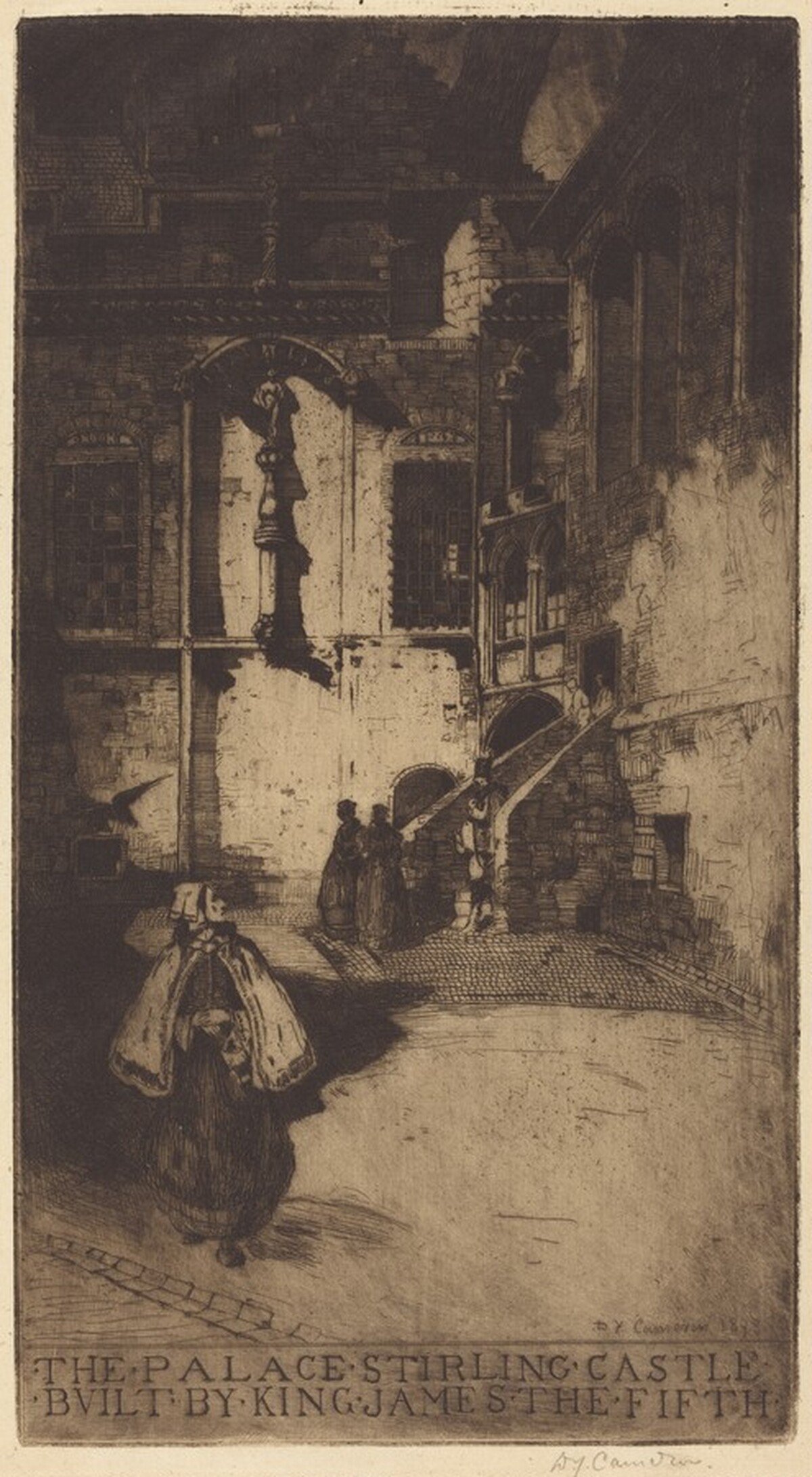 The Palace, Stirling Castle by David Young Cameron