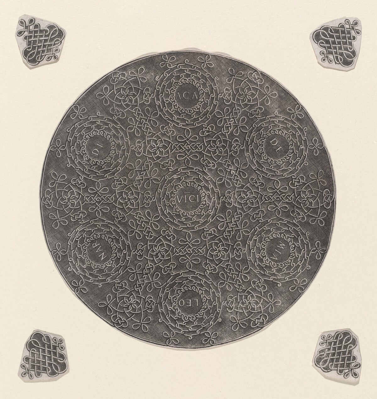 Fourth Knot by after Leonardo da Vinci
