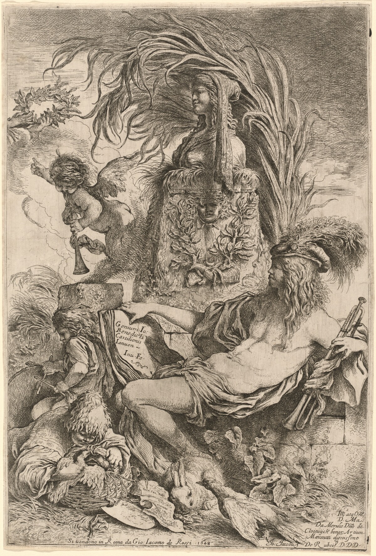 The Genius of Castiglione by Giovanni Benedetto Castiglione