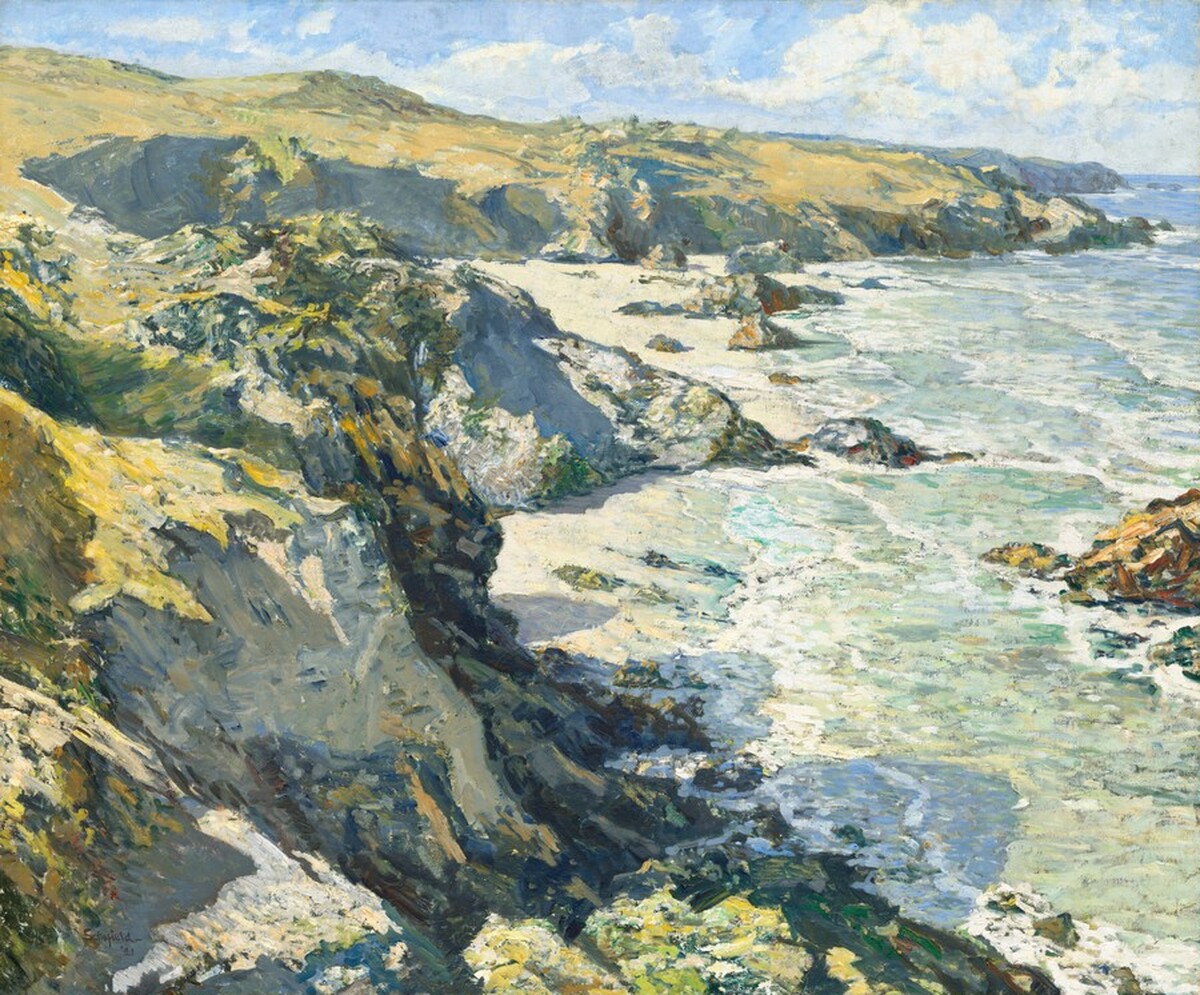 Cliff Shadows by Walter Elmer Schofield