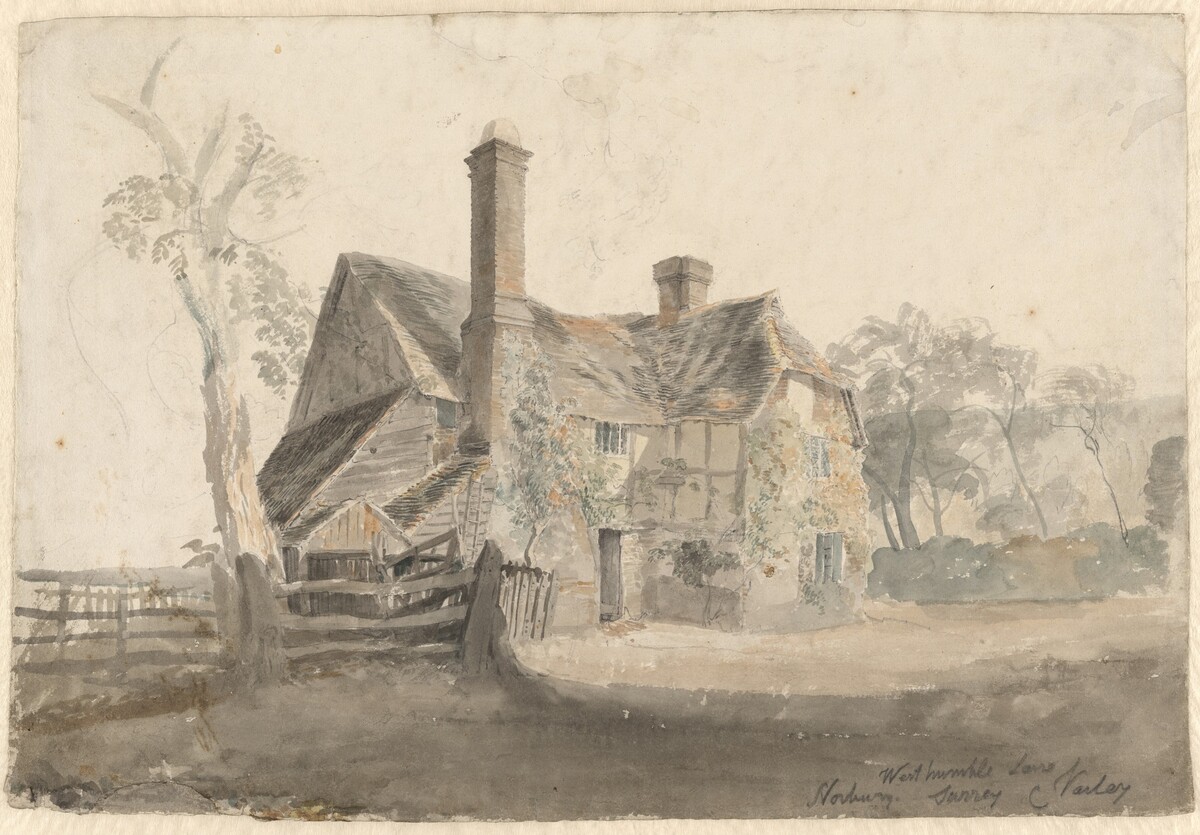 A House, West Humble Lane, Norbury, Surrey by Cornelius Varley