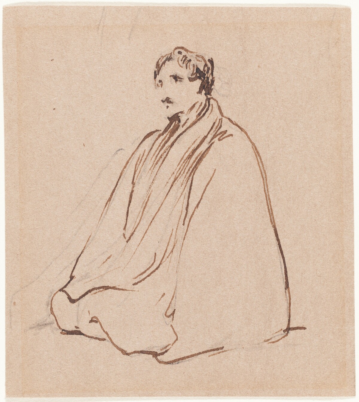 Seated Man by George Jones