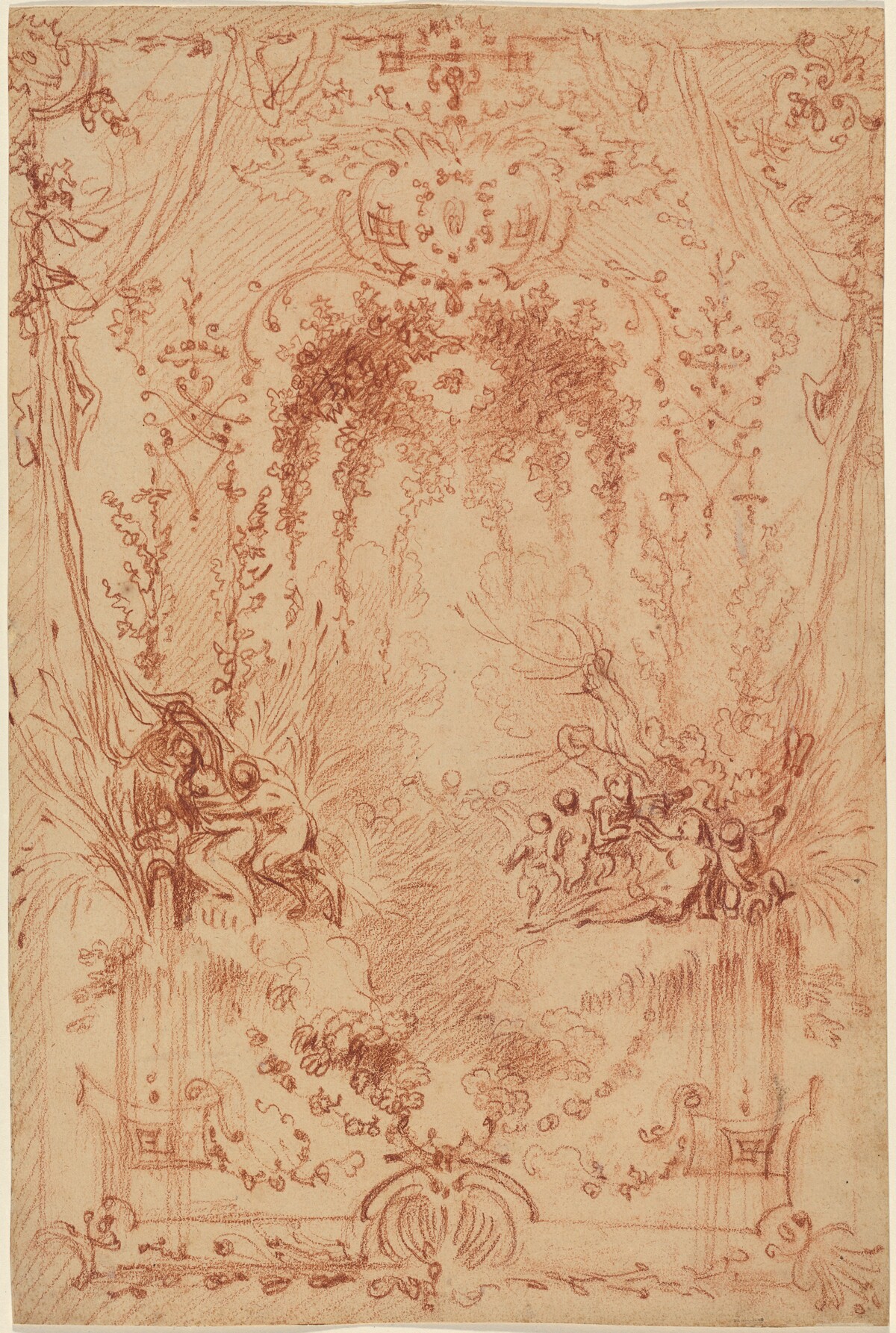 The Bower by Antoine Watteau