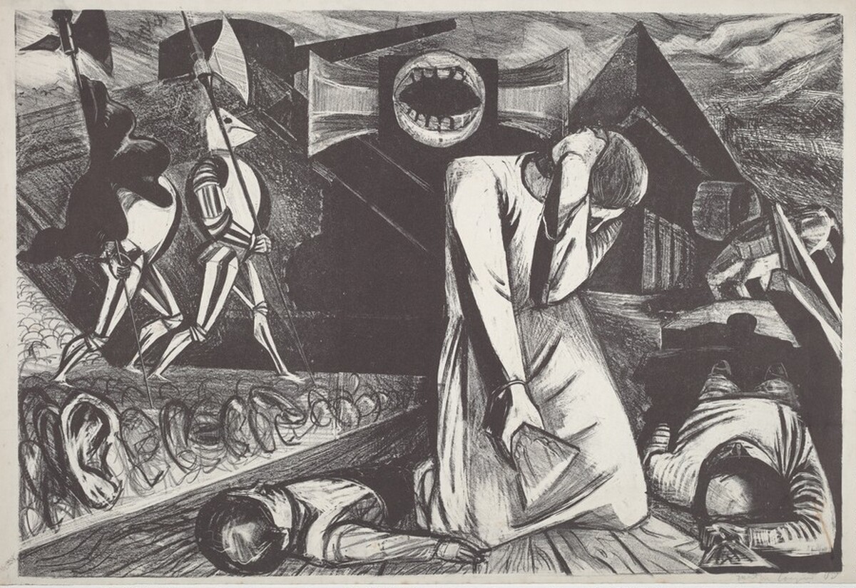 Untitled (Dramatic Figures) by Martin Login