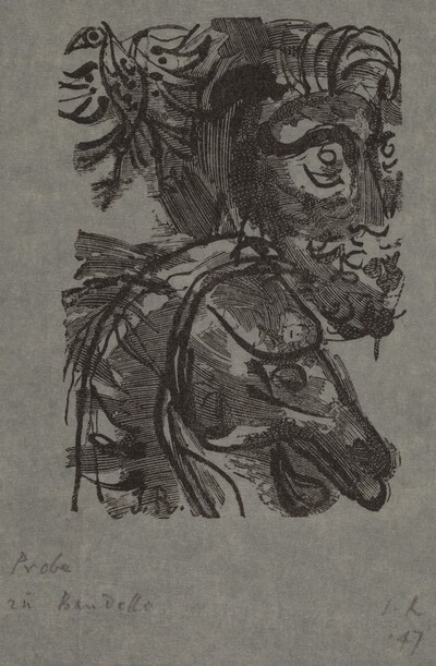 Illustration to "Bandello"