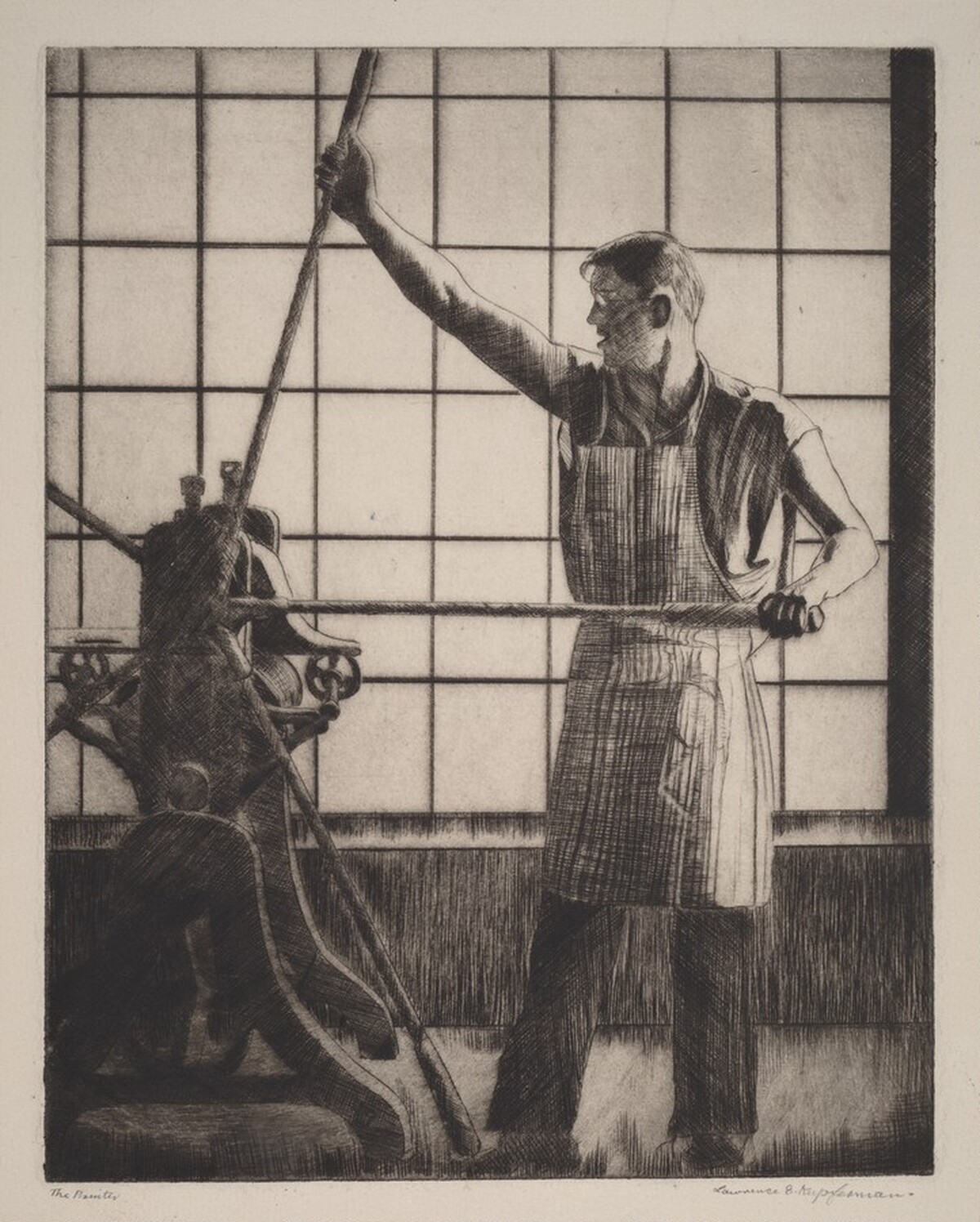 The Printer by Lawrence Edward Kupferman